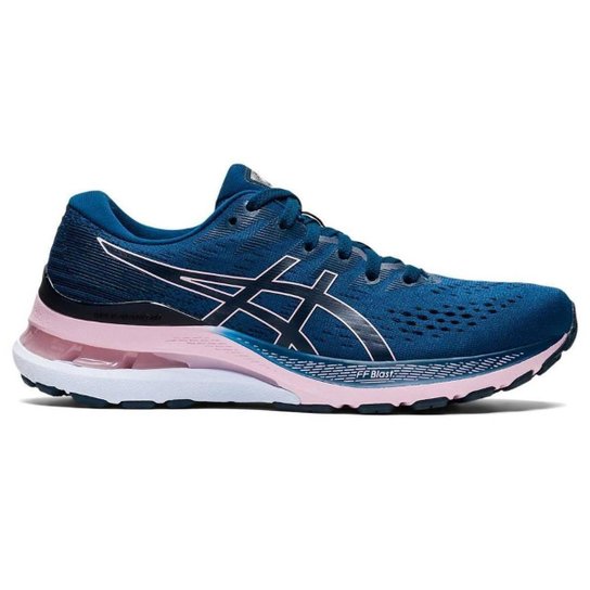 Tênis ASICS GEL-Kayano 28 - Feminino - Azul - Marinho Menor preço em Tênis ASICS GEL-Kayano 28 - Feminino - Azul - Marinho