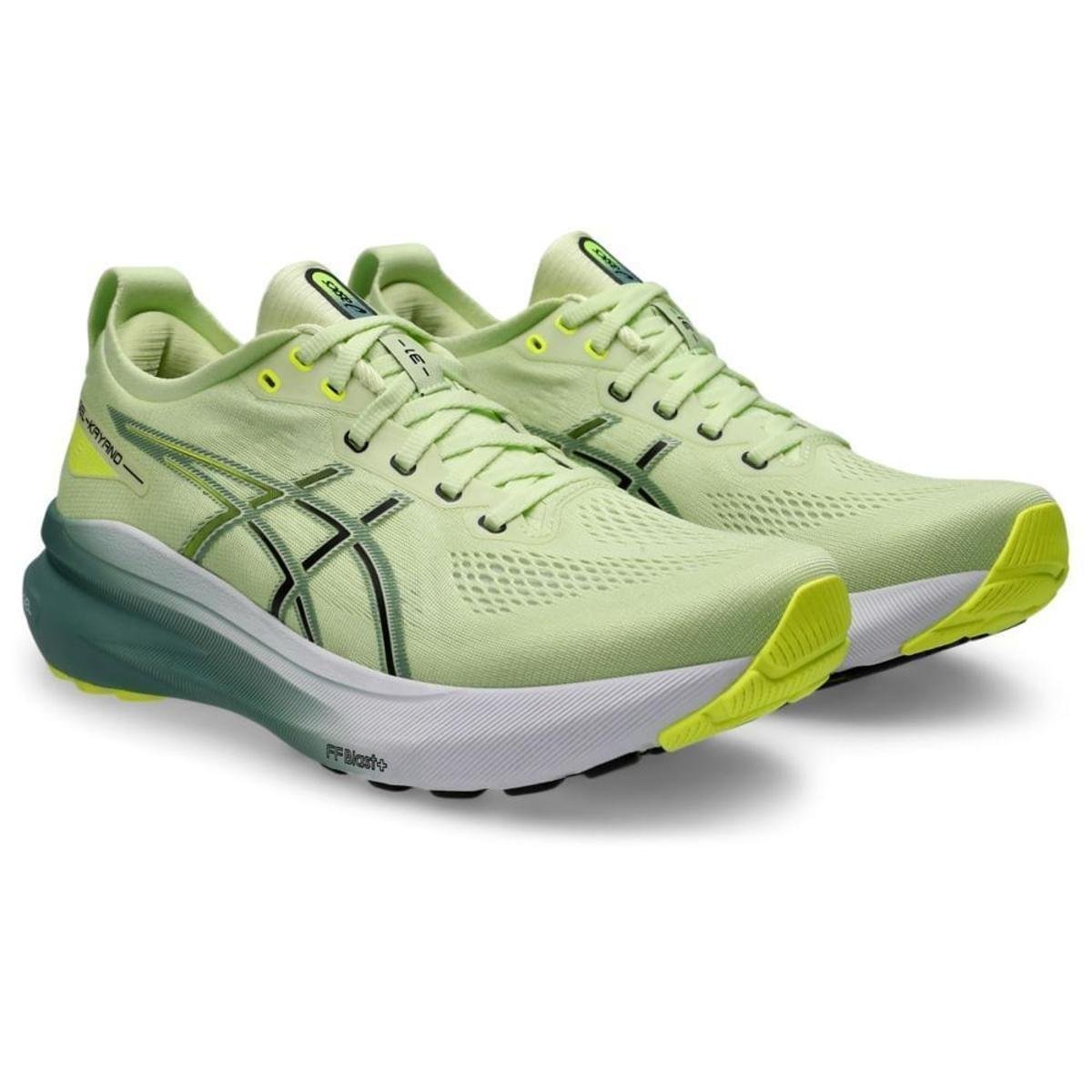 Tênis ASICS GEL-Kayano 31 - Masculino - Verde e Branco