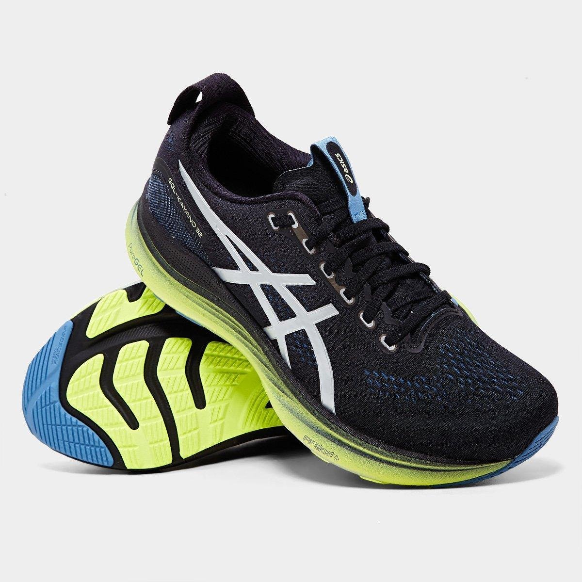 Asics Kayano Tenis Asics Amarelo Masculino Tênis Asics Gel Kayano