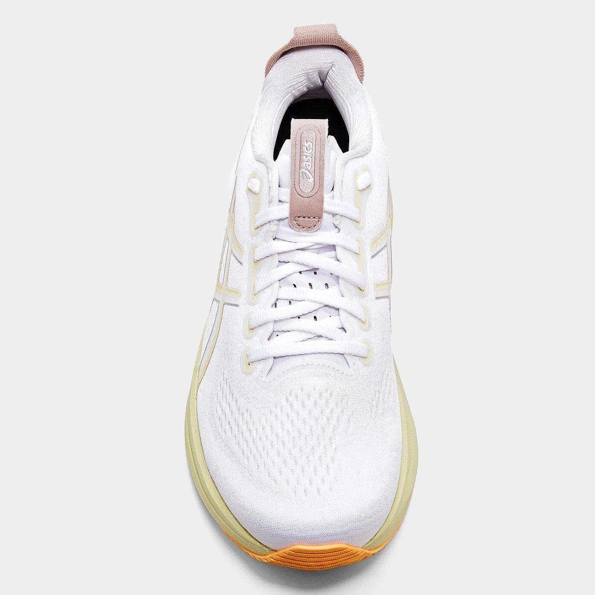 Tênis Asics Gel Kayano 32 Masculino - Branco+Laranja | Netshoes