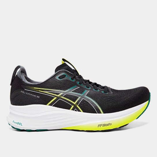 Tênis Asics Gel Kayano 32 Masculino Preto+verde Netshoes