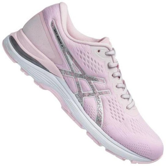 Tênis ASICS GEL-Kihai 2 - Feminino - Rosa+prata Menor preço em Tênis ASICS GEL-Kihai 2 - Feminino - Rosa+prata