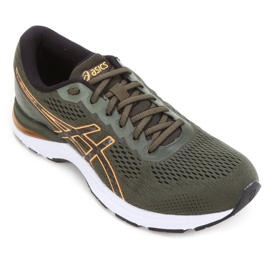 Tênis Asics Gel Kihai 2 Masculino - Verde+laranja Menor preço em Tênis Asics Gel Kihai 2 Masculino - Verde+laranja