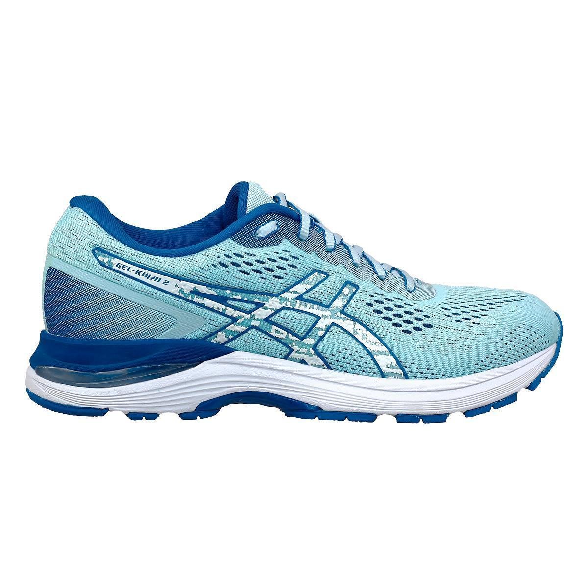 asics azul e branco