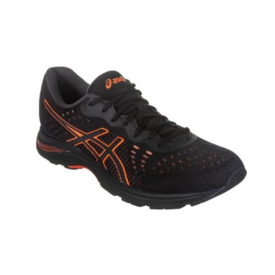 Tenis Asics Gel Kihai - Preto e Laranja Menor preço em Tenis Asics Gel Kihai - Preto e Laranja
