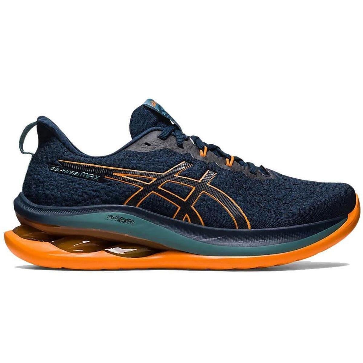 Tênis Asics Gel-Kinsei Max Masculino 43 Marinho e Verde Limão