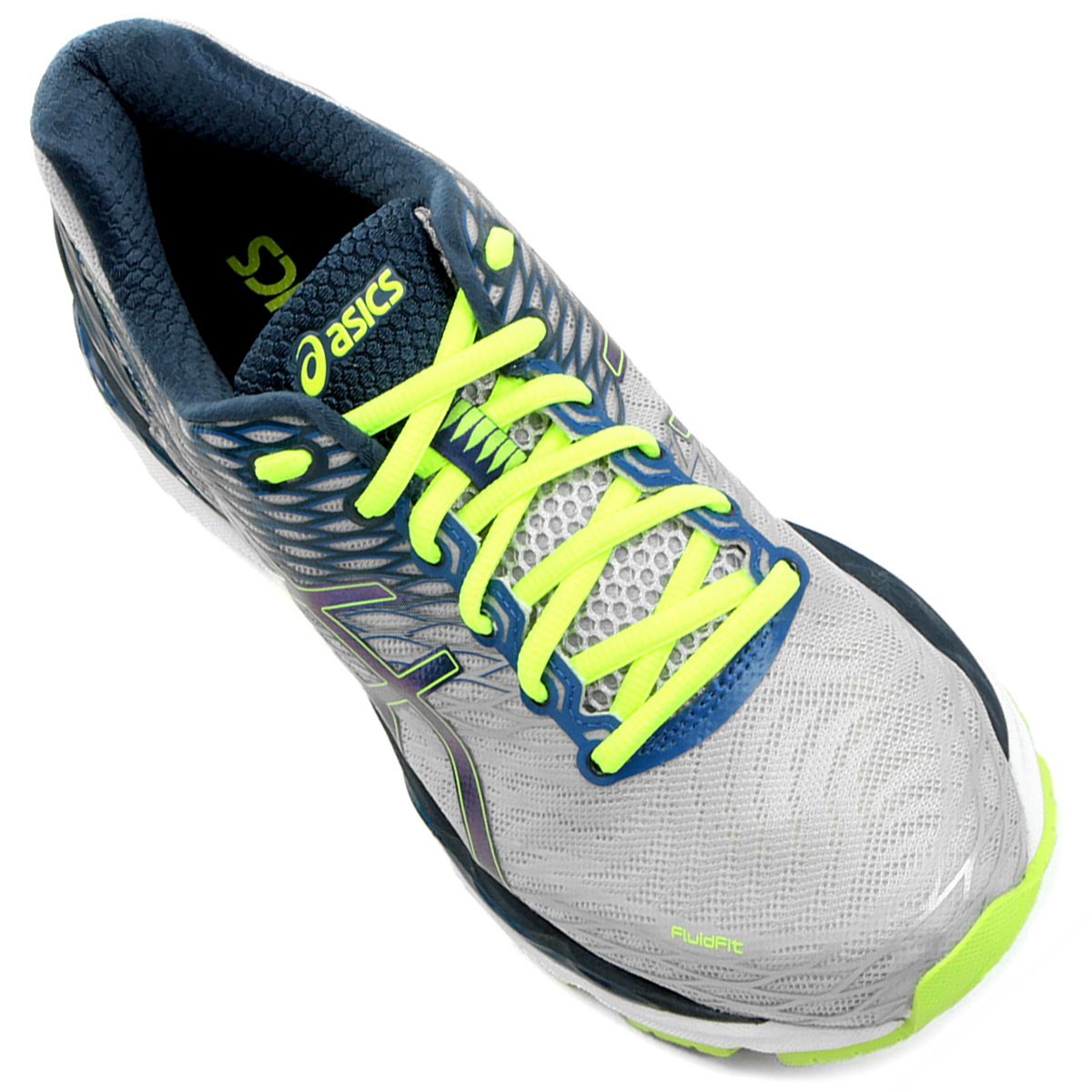 Tênis Asics Gel Nimbus 18 Masculino Cinza+Marinho Netshoes