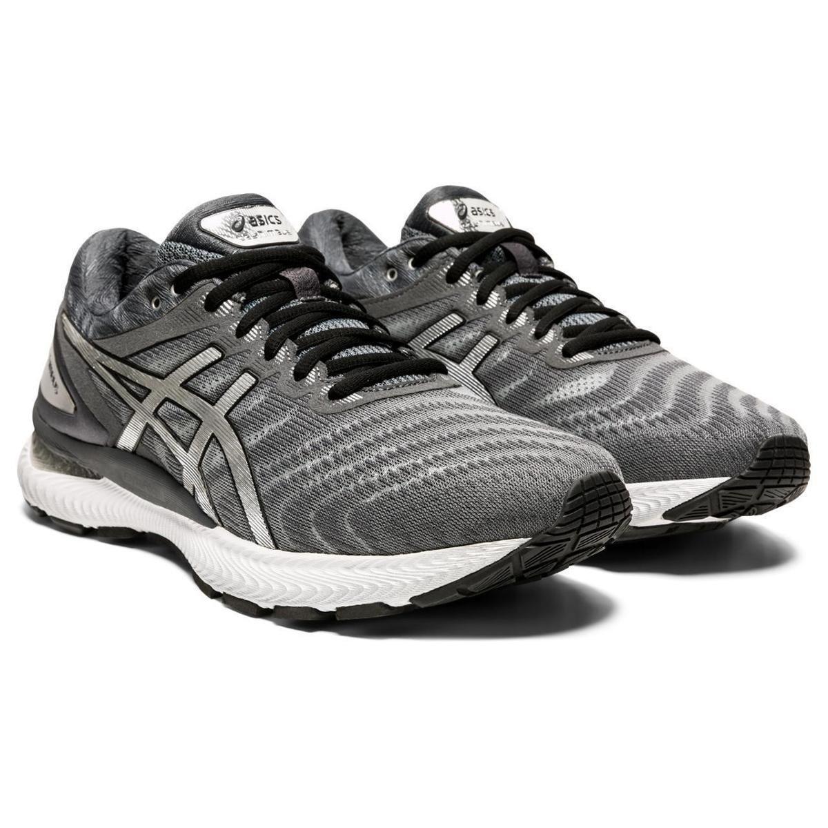 asics nimbus cinza