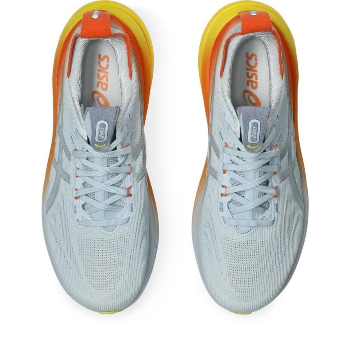 Tênis ASICS GEL-Nimbus 28 - Masculino - Azul+Laranja | Netshoes