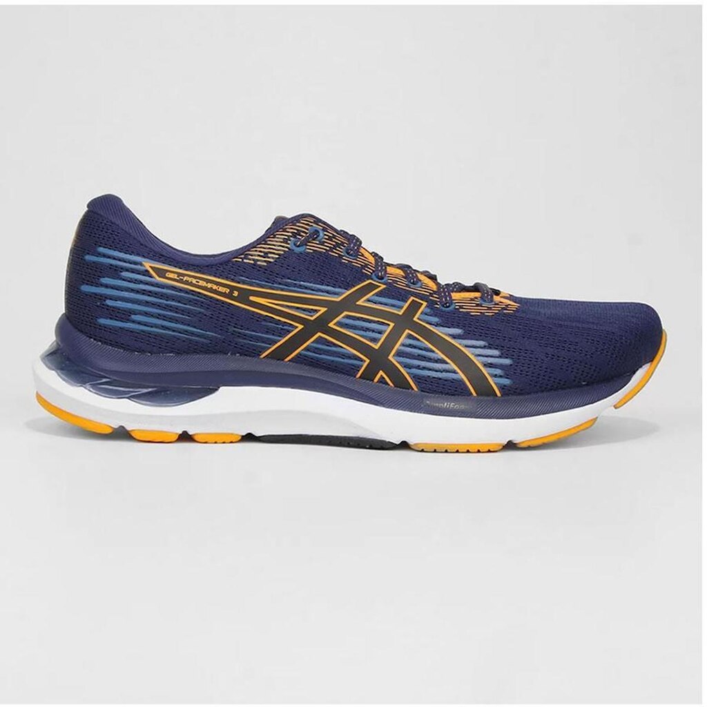 Tênis Asics Gel Pacemaker 3 Masculino - Azul e amarelo