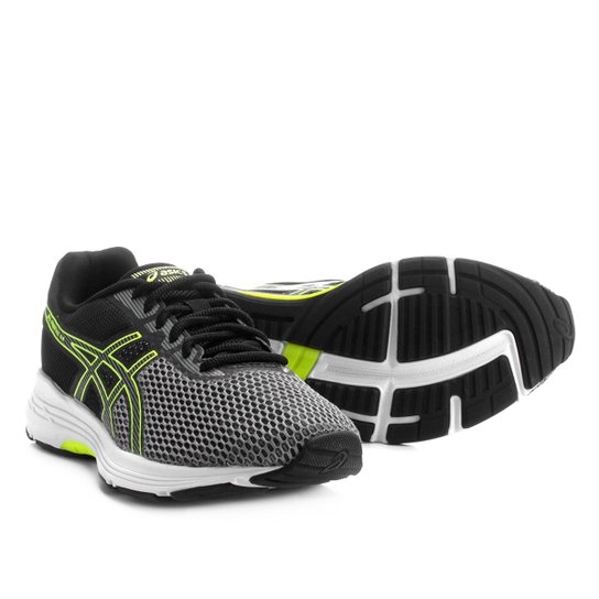Tênis Asics Gel-Phoenix 9 A Masculino - Cinza e Preto Menor preço em Tênis Asics Gel-Phoenix 9 A Masculino - Cinza e Preto