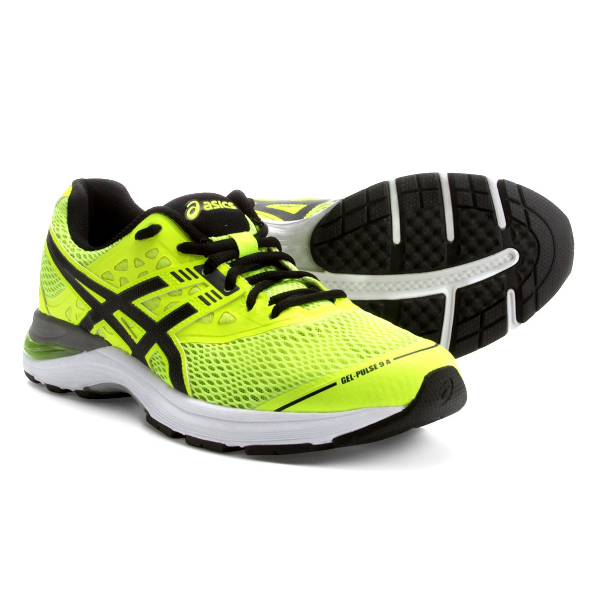 Sneaker Shoes Asics Gel Pulse Uomo Verde Tênis Asics Gel-Pulse A
