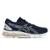 Tênis ASICS GEL-Quantum 180 Fly - Feminino - Azul Marinho com Branco e Dourado - Marinho