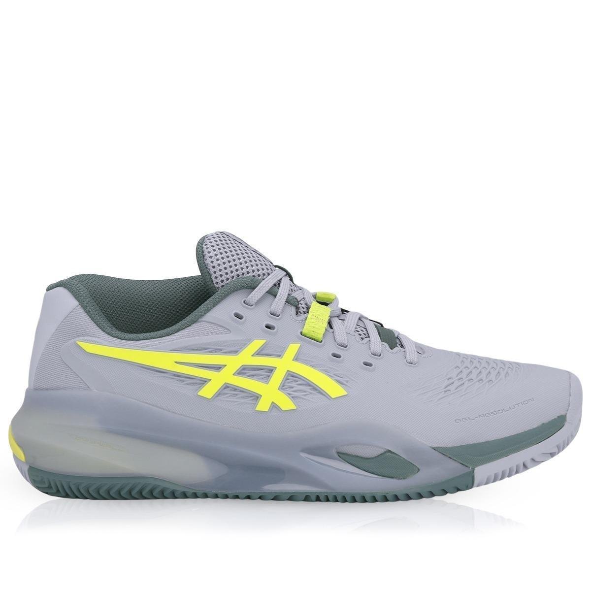 Tênis Asics Gel Resolution X - Clay - Saibro - Cinza - Cinza