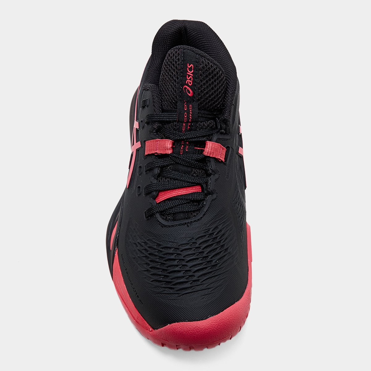 Tênis Asics Gel Resolution X Feminino - Preto+Rosa | Netshoes