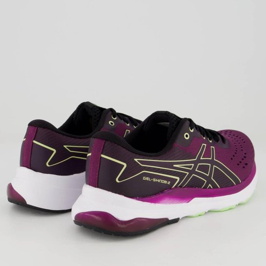 Tênis Asics Gel-Shinobi 2 Feminino Roxo e Verde