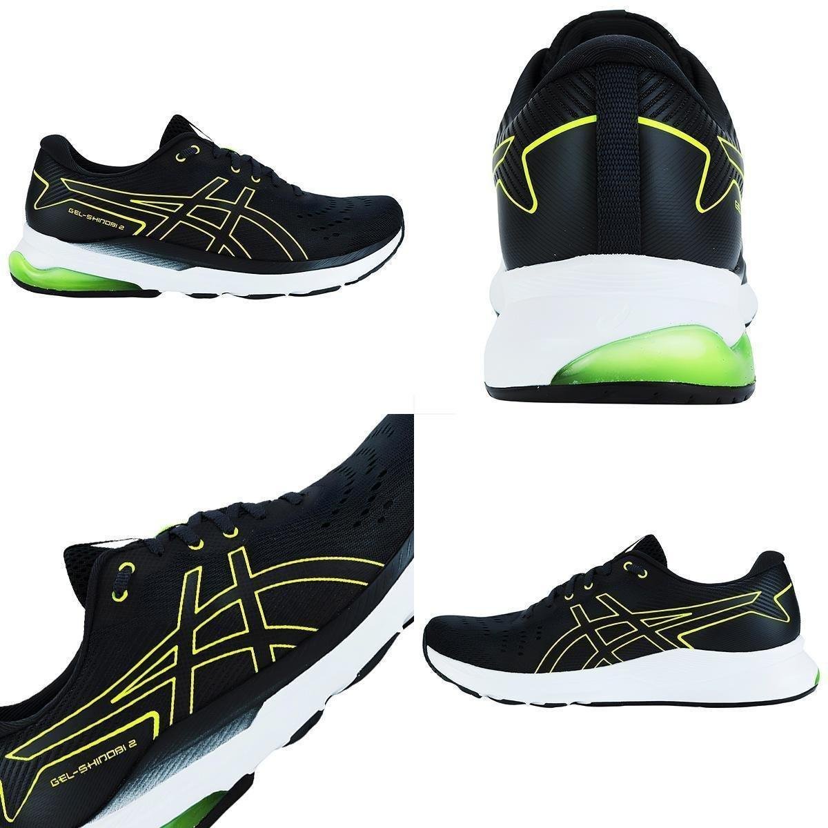 Tênis Asics Gel-Shinobi Masculino Cinza+Amarelo Netshoes