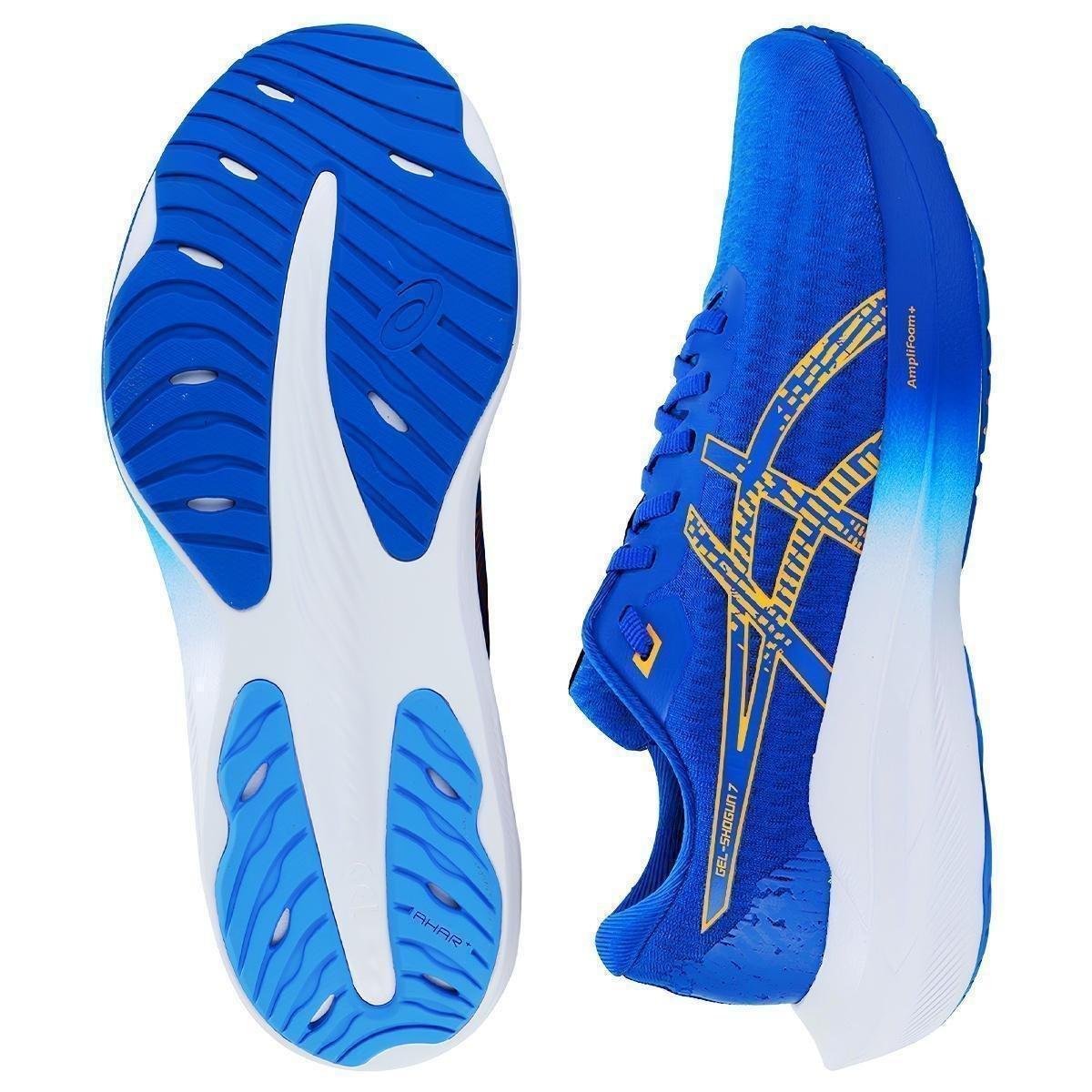 Tênis Asics Gel-Shogun 7 Masculino - Azul+amarelo | Netshoes