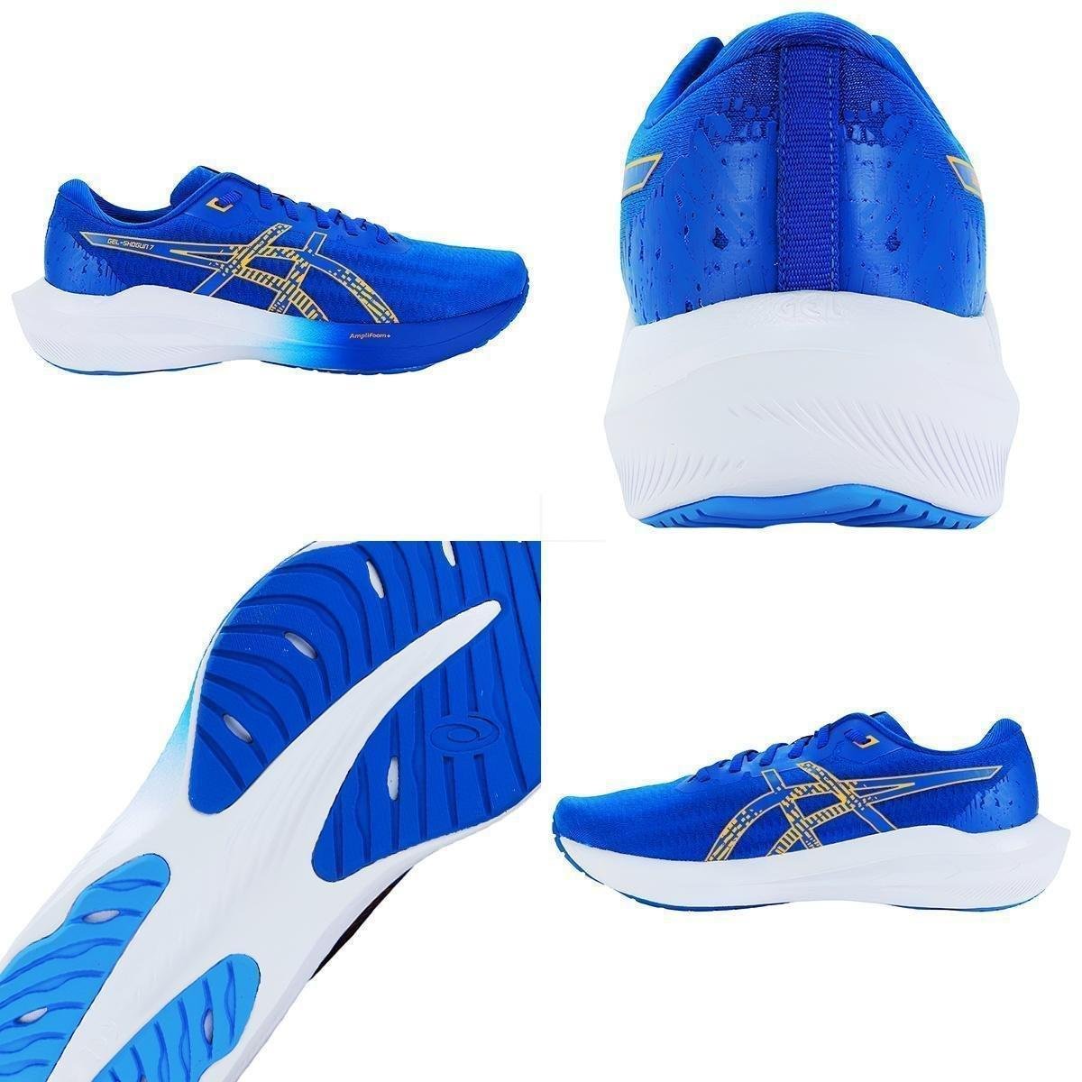 Tênis Asics Gel-Shogun 7 Masculino - Azul+amarelo | Netshoes