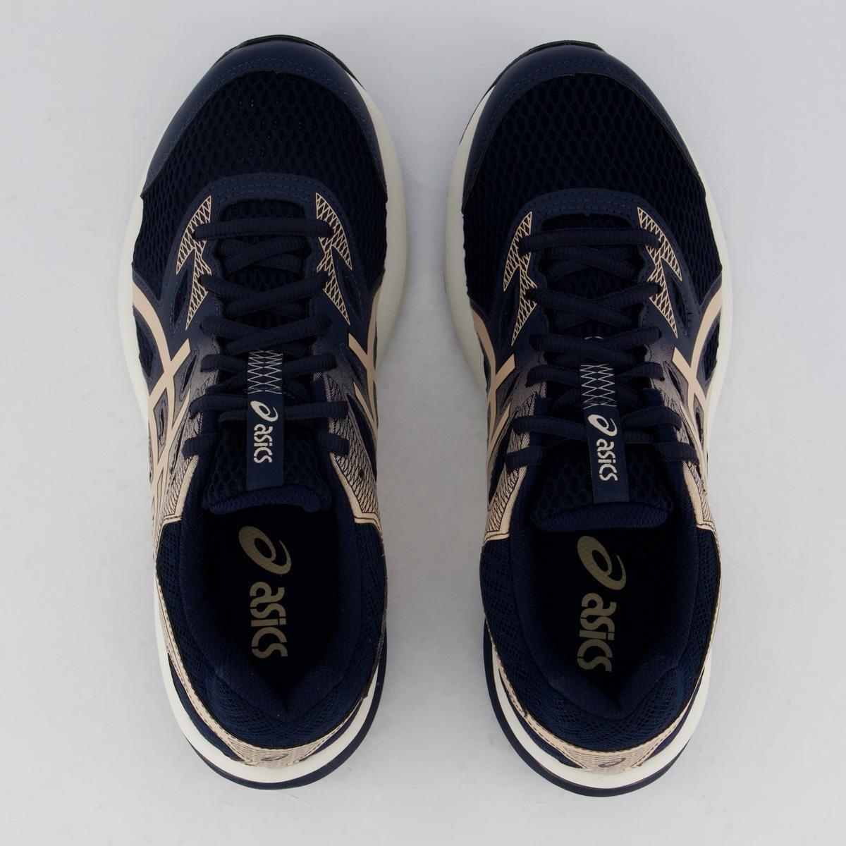 Tênis Asics Gel Shogun ST Feminino Marinho - Azul+Marinho | Netshoes