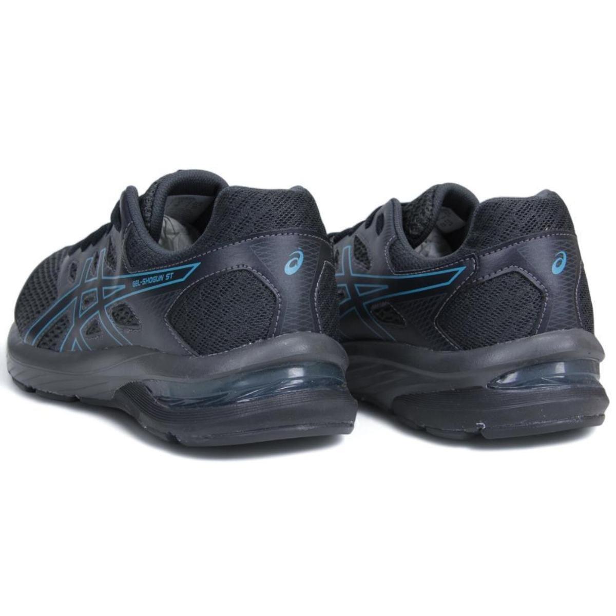 Tênis Asics Gel-Shogun ST Masculino - Grafite+Azul | Netshoes