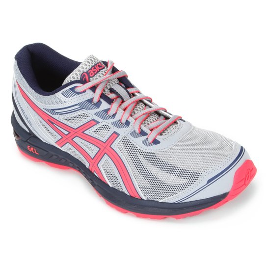Tênis Asics Gel Sileo Masculino - Cinza e Rosa Menor preço em Tênis Asics Gel Sileo Masculino - Cinza e Rosa