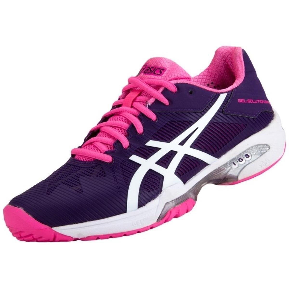 tenis asics rosa roxo tenis asics rosa roxo