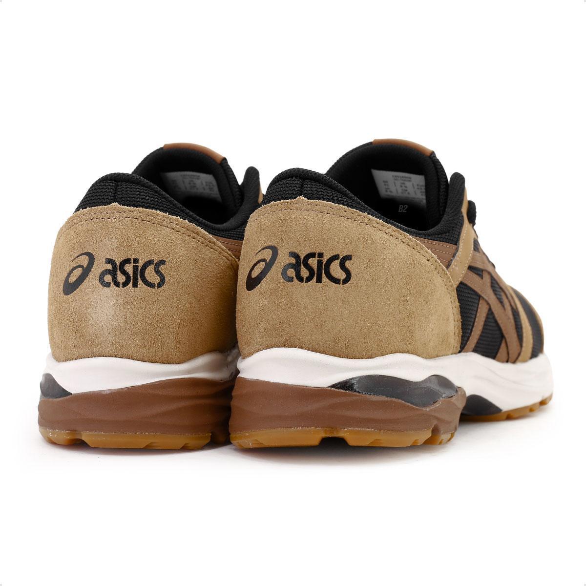 Tênis Asics Gel Takumi Masculino + 3 Pares de Meia - Marrom+Preto