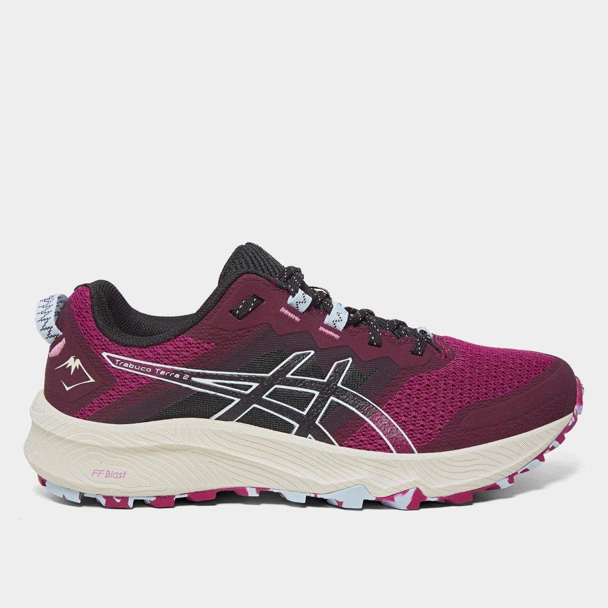 Tênis Asics Gel-Trabuco Terra 2 Feminino Menor preço em Tênis Asics Gel-Trabuco Terra 2 Feminino