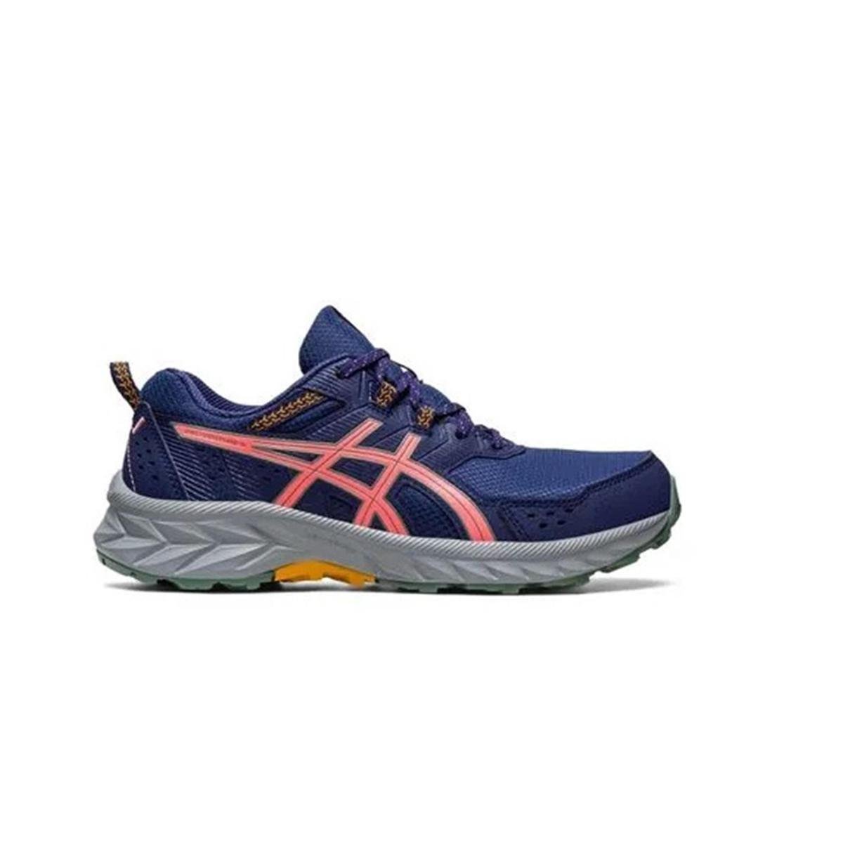 Tênis Asics Gel-Venture 9 Feminino - Marinho+Rosa Menor preço em Tênis Asics Gel-Venture 9 Feminino - Marinho+Rosa