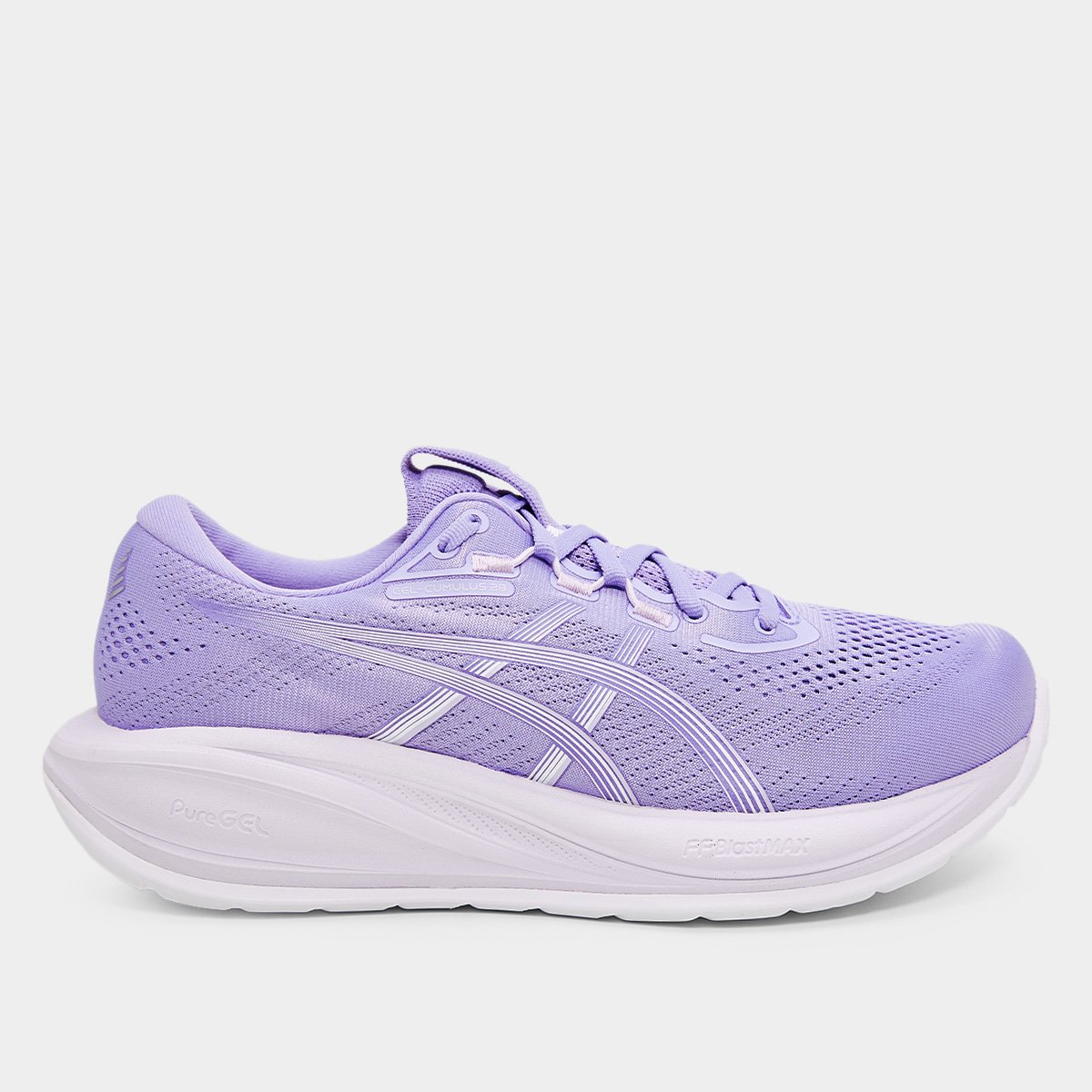 Tenis Asics Gelcumulus 28 Feminino Roxo Branco