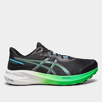 Tênis Asics GT-1000 13 Masculino - Preto+Azul claro | Netshoes