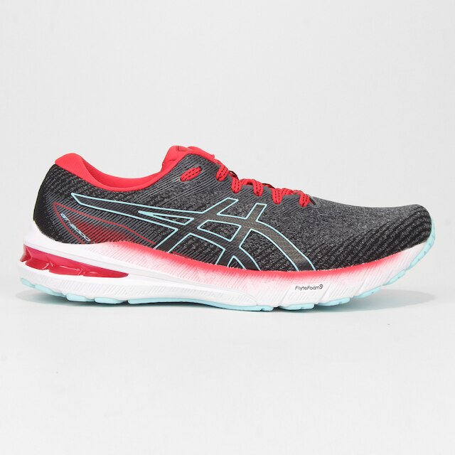 Tênis Asics GT-2000 10 Masculino - Grafite+Vermelho Menor preço em Tênis Asics GT-2000 10 Masculino - Grafite+Vermelho
