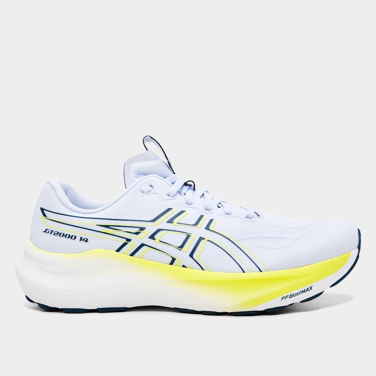 Tênis Asics Gt-2000 14 Masculino - Azul+Verde | Netshoes