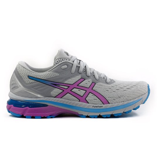 Tênis Asics GT 2000 9 - Cinza+Rosa