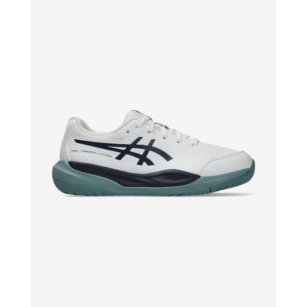 Tênis Asics Infantil Gel-Resolution X GS White/Midnight Branco/Verde