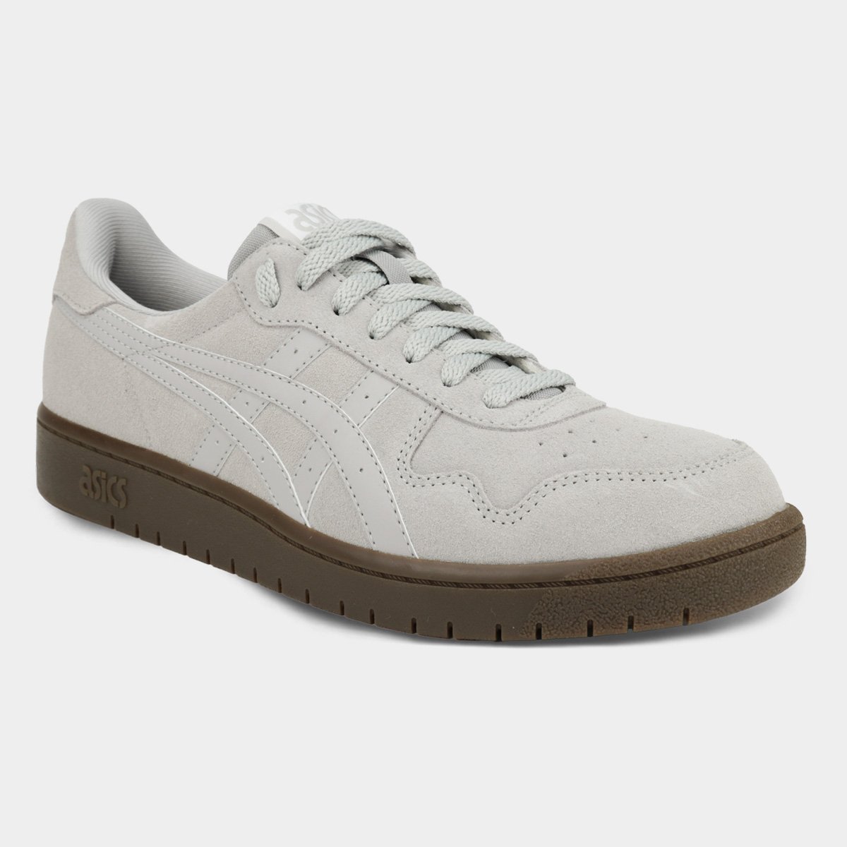 Tênis Asics Japan S Camurça Masculino - Cinza+Branco | Netshoes