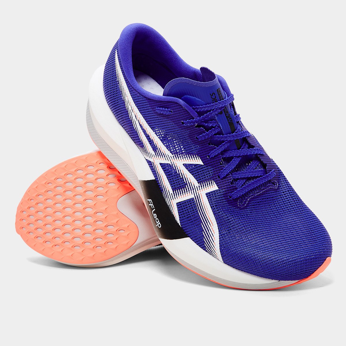 Tênis Asics Magic Speed 5 - Azul+Branco | Netshoes