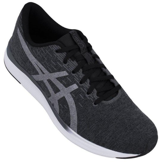 Tênis Asics Masculino Streetwise - Preto+Prata Menor preço em Tênis Asics Masculino Streetwise - Preto+Prata
