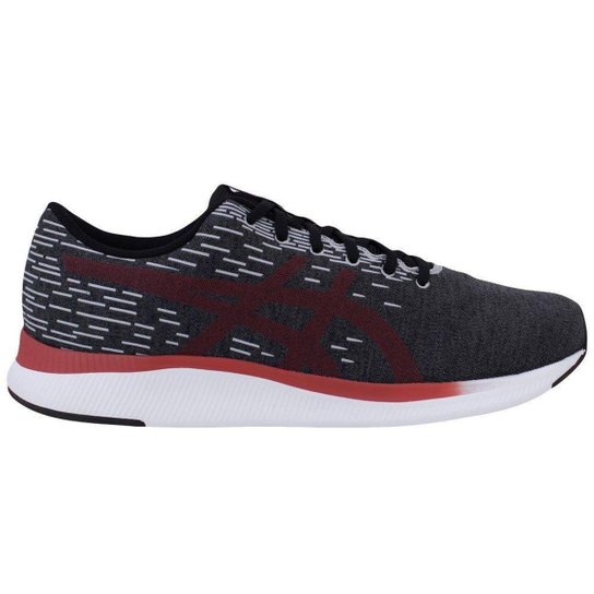Tênis Asics Masculino Streetwise - Cinza+Vermelho Menor preço em Tênis Asics Masculino Streetwise - Cinza+Vermelho