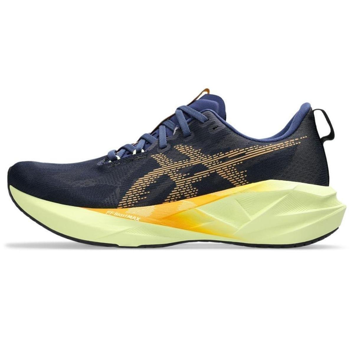 Tênis Asics Novablast 5 Luxe Masculino Menor preço em Tênis Asics Novablast 5 Luxe Masculino