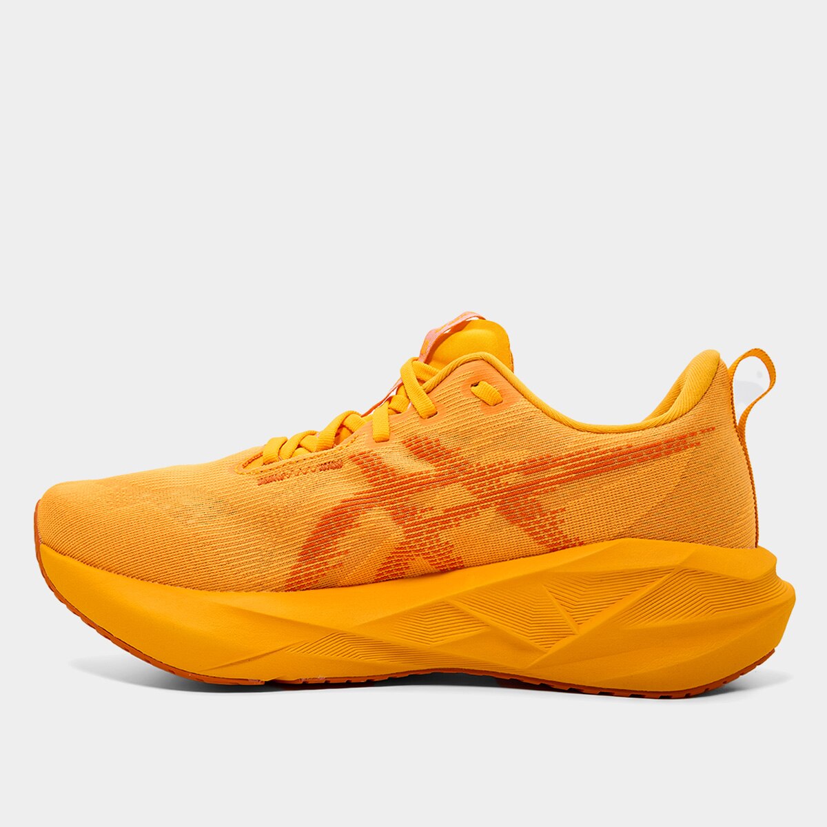 Tênis Asics Novablast 5 Masculino - Laranja+Amarelo | Netshoes