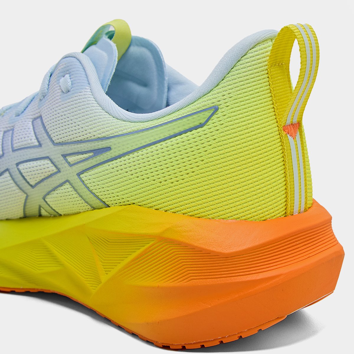 Tênis Asics Novablast 5 Masculino - Azul+amarelo | Netshoes