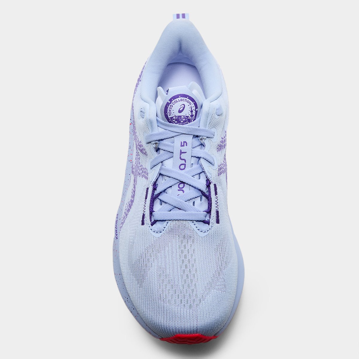 Tênis Asics Novablast 5 Tokyo Masculino - Azul+Roxo | Netshoes