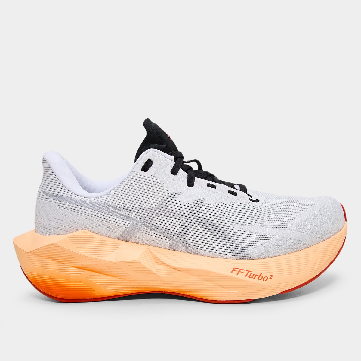 Tênis Asics Novablast 6 Masculino - Branco+Laranja | Netshoes