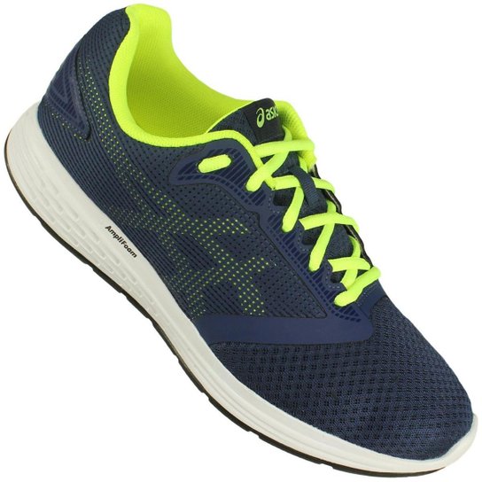 Tênis Asics Patriot 10 A Masculino - Azul Menor preço em Tênis Asics Patriot 10 A Masculino - Azul
