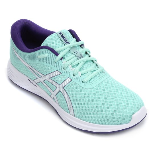 Tênis Asics Patriot 11 Feminino - Azul Claro e Branco é ruim? Tênis Asics Patriot 11 Feminino - Azul Claro e Branco é boa?