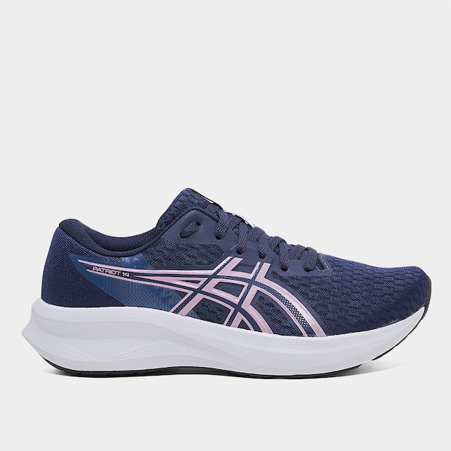 Tênis Asics Patriot 14 Feminino - Azul+Roxo