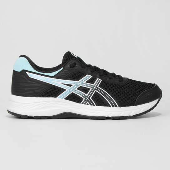 Tênis Asics Raiden 3 Feminino - Preto+Branco Menor preço em Tênis Asics Raiden 3 Feminino - Preto+Branco