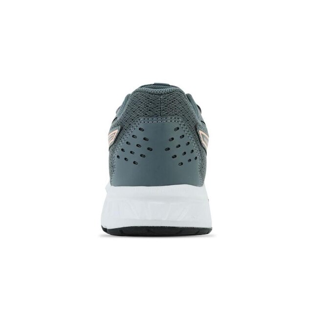 Tênis ASICS Raiden 4 - Feminino - Cinza com Branco e Rosa
